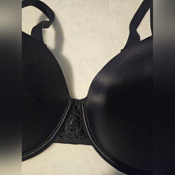 Vanity Fair 76380 Black Full Coverage Bra - Picture 3 of 7